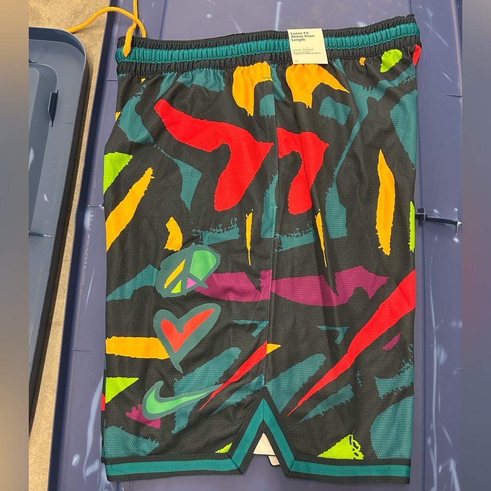 Nike Multicolor Athletic Shorts